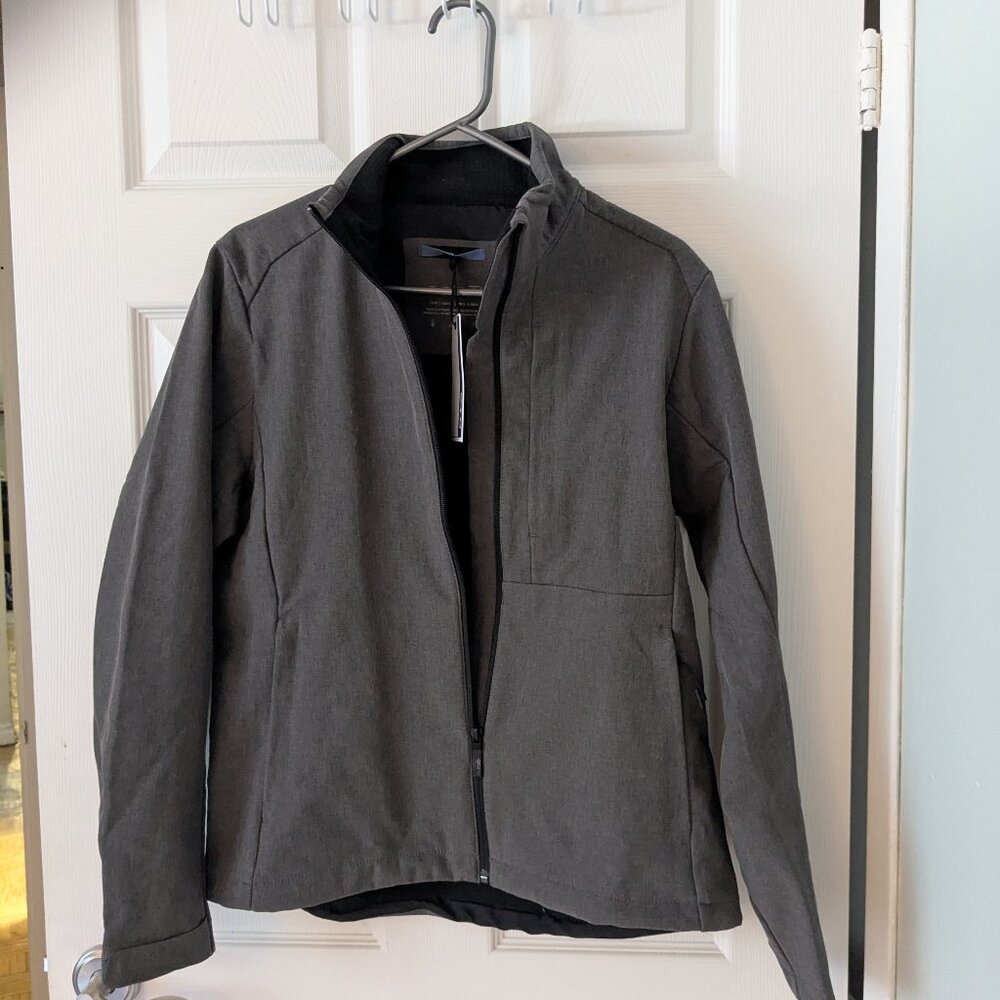 Oobe grey fall jacket, womens, medium - new with tags